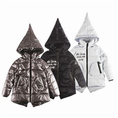 Mantel Musim Dingin Untuk Anak-anak Bayi Laki-laki Perempuan Jaket Empuk Kerudung Lucu